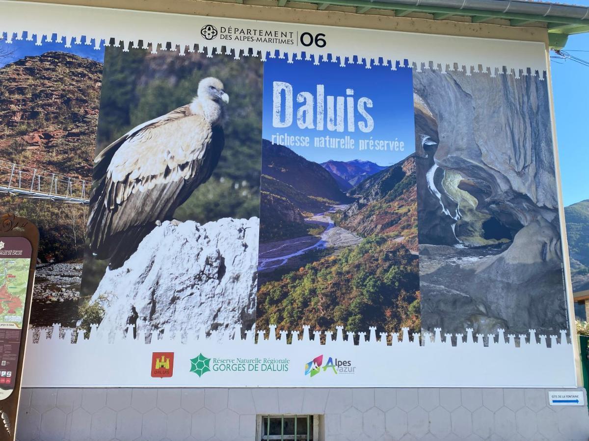 Gite De La Fontaine Gorges De Daluis 외부 사진